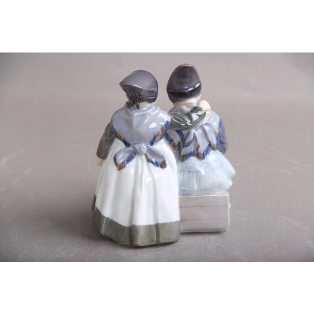 Royal Copenhagen Model 1395 Amager Maids from Royal Copenhagen For Sale - Image 4 of 9