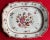 Chinoiserie Antique 18th Century Chinese Export Porcelain Platter in Famille Rose Palette For Sale - Image 3 of 8