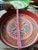 Wood Moroccan Artisanal Table, Round Wooden Table For Sale - Image 7 of 9