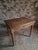 Vintage French Oak Desk and Bistro Chair in Beech, 1930, Set of 2 For Sale - Image 3 of 18