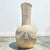 Off-white Vintage Tessellated Stone Vase With Ribbons For Sale - Image 8 of 10
