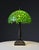 Green Table Lamp in the style of Tiffany For Sale - Image 15 of 15