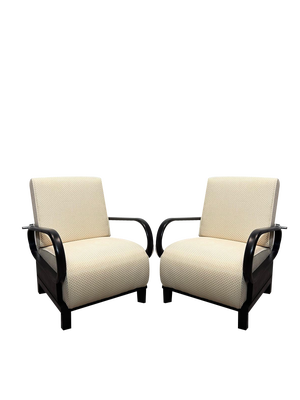 Set of Art Deco Lounge Chairs
