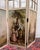 Louis XVI Three-Panel Screen with Romantic and Landscape Decorations, 1930s For Sale - Image 3 of 10