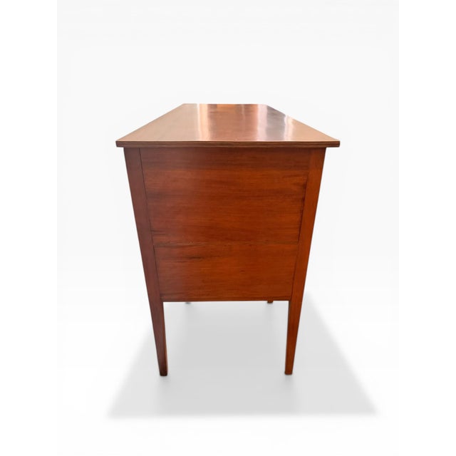 Early 20th Century Early 20th Century Federal Revival Flame Mahogany Sideboard With Inlay For Sale - Image 5 of 18