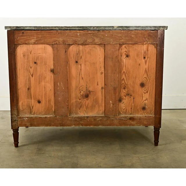 French 19th Century Louis XVI Style Marble-Top Commode For Sale - Image 9 of 11