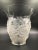 Art Deco Frosted Glass Vase with Thistle Motif from Verlys, France, 1930s For Sale - Image 3 of 6