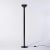 Postmodern Design Black Floor Lamp With White Pyramid Top For Sale In Houston - Image 6 of 6