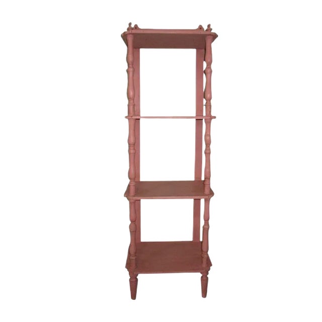 Vintage Open Bookcase For Sale