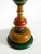 , Large 1980s Table Lamp Made of Colorful Stained Pine Wood For Sale - Image 11 of 18