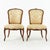 Wood Antique Louis XV Side Chairs, France, 1850s, Set of 2 For Sale - Image 7 of 7