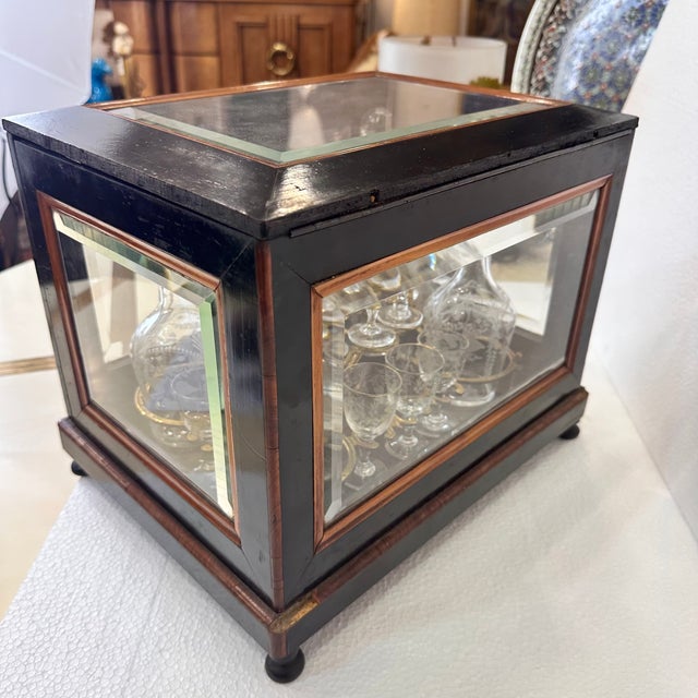 Napoleon III Crystal Liquor Decanter from Baccarat, France, 1880s, Set of 21 For Sale - Image 17 of 18