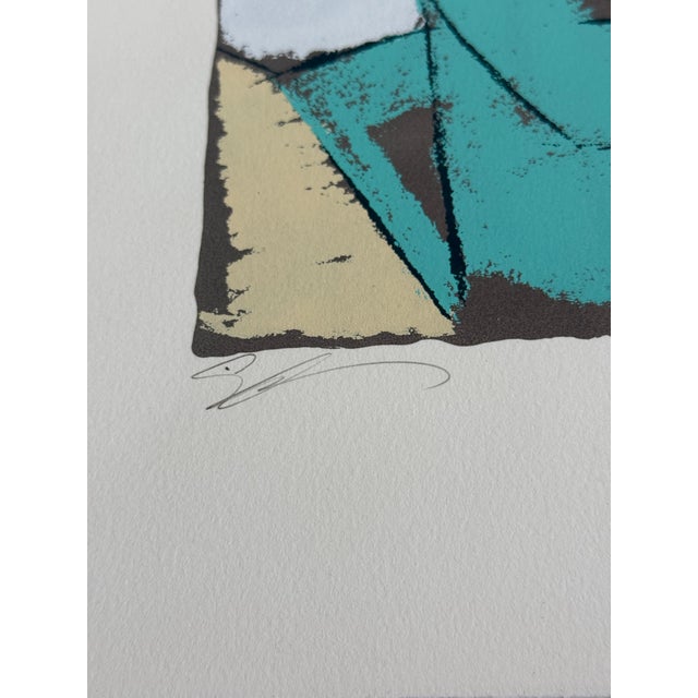 1991 E. J. Gold Serigraph Print “Faces of War” Series #1 For Sale In Seattle - Image 6 of 6