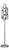 Space Age Brushed Aluminum Floor Lamp, 1970s For Sale