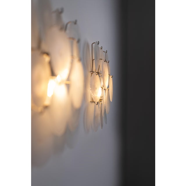 1960s Vintage Wall Lights by Carlo Nason for Mazzega, 1960s, Set of 2 For Sale - Image 5 of 13