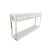 Asian White Wash Console table is made out of elm wood. It has 3 drawers. It can be use for entry or behind the sofa....