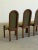 Arched Oak Dining Chairs- Set of 6 For Sale - Image 11 of 14