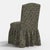Stoffer Home x Cloth & Company Thelma Ruffle Camel Back Dining Chair in Dogwood Floral Sage For Sale In Chicago - Image 6 of 8