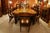 Burr Walnut Marquetry Dining Table and Chairs, 1990s, Set of 19 For Sale - Image 3 of 18