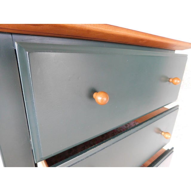 Green Thomasville Impressions Shaker Style Lingerie Chest For Sale - Image 8 of 15