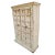 Indian Vintage Raw Old Indian Door Storage Cabinet For Sale - Image 3 of 9