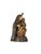 An 18th Century Baroque Style figure of the Pietà or the Virgin of Mercy, carved in polychrome wood. Our Lady appears...