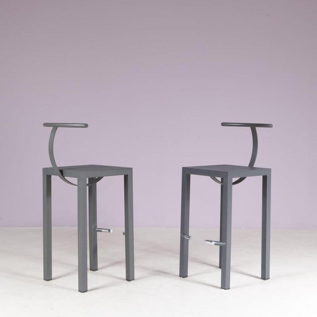 Sarapis Bar Stool by Philippe Starck for Driade, Italy, 1980s For Sale - Image 11 of 12