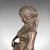 Tall Antique Female Figure, Austrian, Bronzed Plaster, Statue, Victorian, C.1900 For Sale - Image 9 of 12