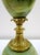 Antique French Neoclassical Green Onyx and Gilt Bronze Garland and Satyr Mounts Table Lamp For Sale - Image 4 of 17