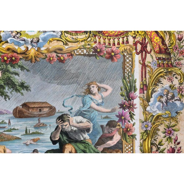 The Story of Noah - Original Complete Series of 6 Etchings - 1768 1768 For Sale - Image 8 of 15