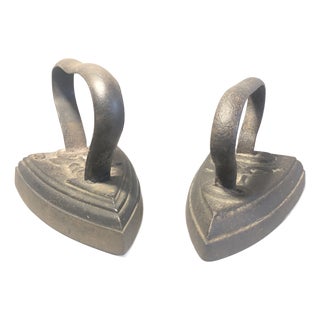 Antique Irons, Set of 2 For Sale