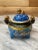 Late 20th Century Moriage Hand-Painted Porcelain Incense Holders- a Pair For Sale - Image 9 of 9