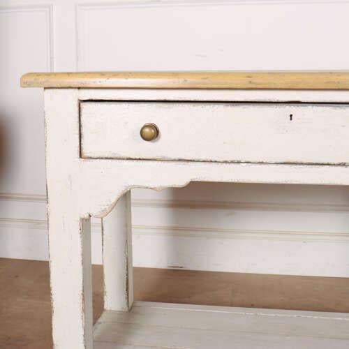 English Painted Pine Dresser Base For Sale - Image 3 of 14