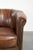 Vintage Sheepskin Club Armchair For Sale - Image 9 of 13