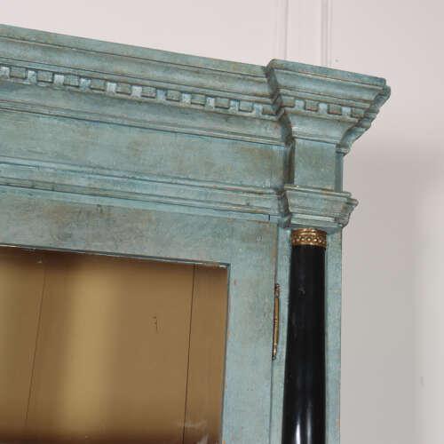 Early 19th Century Dutch Painted Cabinet For Sale - Image 10 of 14