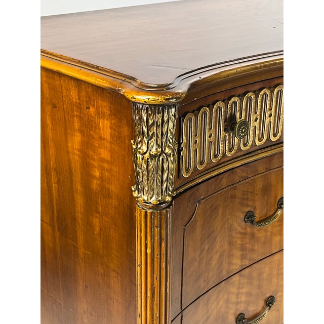 Early 20th Century Neoclassical Serpentine Chest of Drawers For Sale - Image 6 of 13