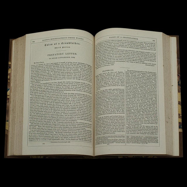 1841 Antique Scottish History Book Tales of a Grandfather For Sale - Image 10 of 12