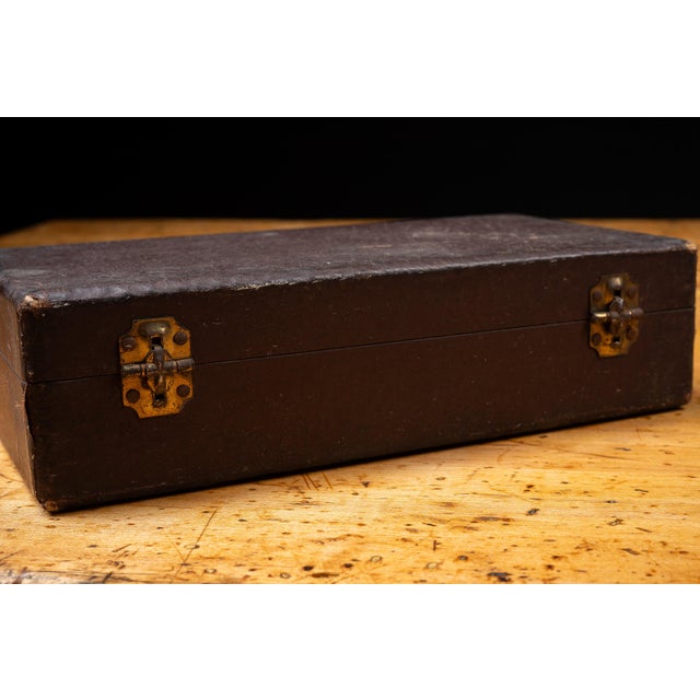 Vintage Burroughs Metal Shelving Salesman Sample Kit For Sale - Image 9 of 11