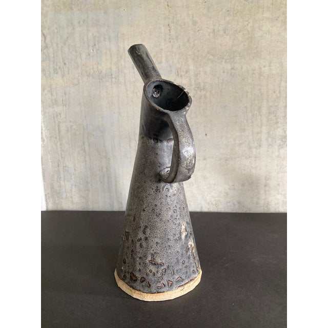 Petrolia: Large Clay Vase by McCallum Industrial Pottery For Sale In Boston - Image 6 of 9