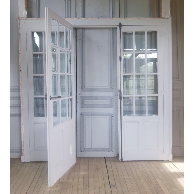 Belle Époque Architectural Joinery Ensemble, 1890s For Sale - Image 4 of 15