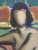 Jerry Opper 1950s Modernist Leaning Figurative Nude Gouache Painting For Sale - Image 4 of 9
