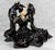 Chinoiserie Vintage Asian Chinoiserie Hollywood Regency Women Dancer Porcelain Sculpture For Sale - Image 3 of 9
