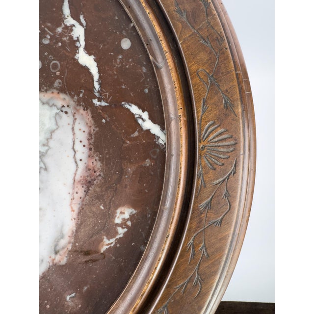 French Late 19th Century Marble Top Gueridon For Sale - Image 6 of 15