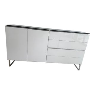 B&B Italia Lacquered Sideboard Credenza For Sale
