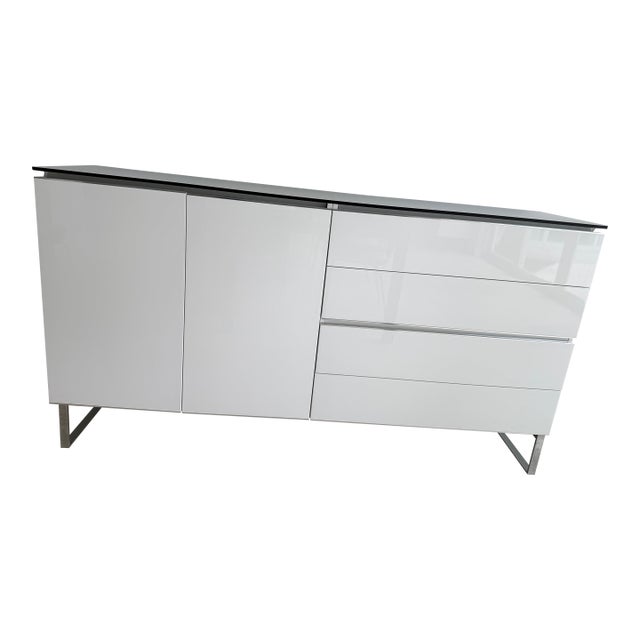 B&B Italia Lacquered Sideboard Credenza For Sale