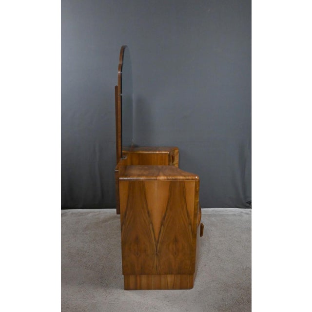 Walnut Burl Dressing Table, 1920s For Sale - Image 10 of 18