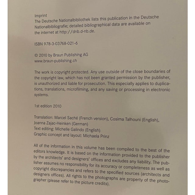 Masterpieces Chalet Architecture + Design Michelle Von Galindo 2009 Hardcover For Sale - Image 4 of 9