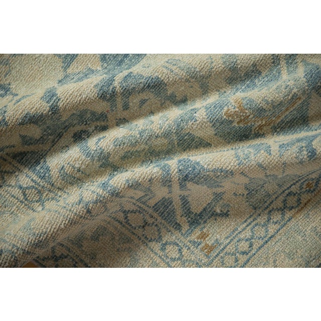 Textile 1940s Vintage Persian Hamadan Lattice Floral Wool Rug For Sale - Image 7 of 13