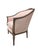 Pink Late 19th Century Bergere Tub Chair With Light Pink Ticking Stripe Upholstery For Sale - Image 8 of 17