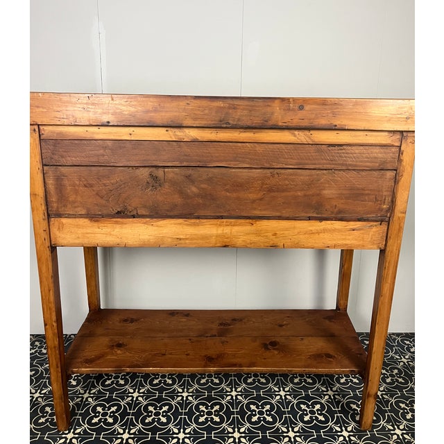 Edwardian Pitch Pine Clerk Desk For Sale - Image 4 of 17
